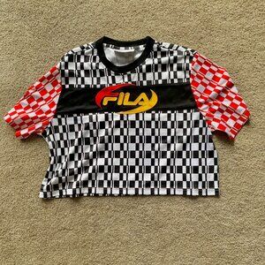 FILA girl US L sized quick-dry t-shirt
